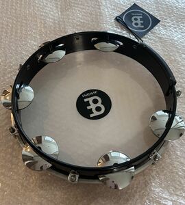 MEINL Percussion my flannel tambourine PA10ABS-BK