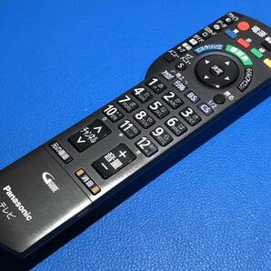 送料無料 中古 Panasonic パナソニック テレビ リモコン N2QAYB000325 除菌 清掃済 安心の保証有 (管理No 13-42)の画像1