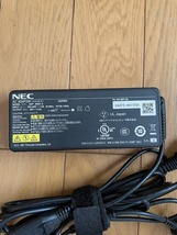  NEC 純正 ACアダプター 20V 4.5A 90W PC-VP-WP138 ADP005 A13-090P4A ADP-90XD E ノート LAVIE 電源 四角 角形 コネクタ_画像2