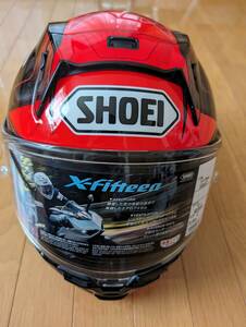 内装新品！SHOEI X-Fifteen ESCALATE TC-1 Lサイズ 中古美品