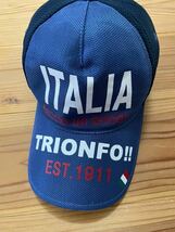 送料込み！FILA メッシュキャップ 青 ブルー ITALIA フィラ CAP GOLF ゴルフウェア スポーツ 帽子 キャップ CAP イタリア_画像2