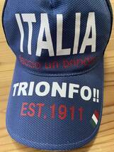 送料込み！FILA メッシュキャップ 青 ブルー ITALIA フィラ CAP GOLF ゴルフウェア スポーツ 帽子 キャップ CAP イタリア_画像1