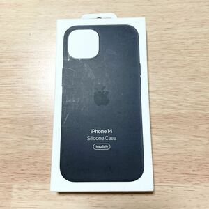 ★新品★ Apple アップル 純正 iPhone 14 シリコンケース・ミッドナイト 17A10