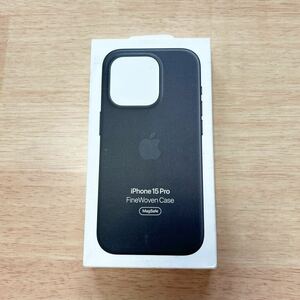 ★新品★ Apple アップル 純正 iPhone 15 Pro ファインウーブンケース・ブラック 324B②