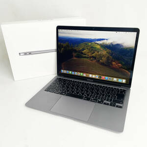 中古美品☆Apple MacBookAir Late2020 MGN63J/A M1 8コア Sonoma 14.5 メモリ8GB SSD256GB 13.3インチ 最大容量90% 動作良好 送料無料