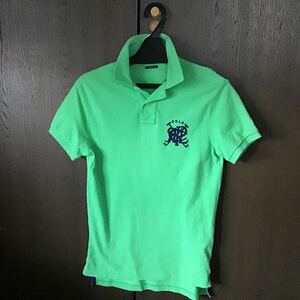  Polo Ralph Lauren!XS! роскошный вышивка! нестандартный 350 иен! замечательный цвет 