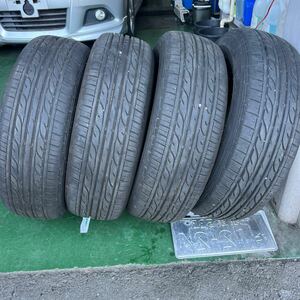 ダンロップ　EC202 195/65R15 4本セット　バリ山　バリ溝 夏タイヤ　サマータイヤ　セレナ　ヴォクシー　ノア　ステップワゴン