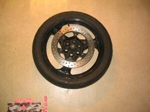 XN9704 Aprilia 50 front wheel * tire 