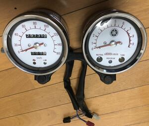 SR400!! original meter SET!! inspection SR500/SR400/XS/TX/RH01/ tachometer 1JR Yamaha YAMAHA