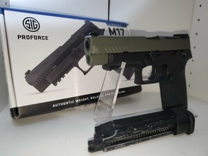 [1 jpy start ]SIG AIR M17 Co2 P320 laylax gas gun VFC painting 