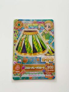 アイカツカード イエローパレードスカート アニメ柄