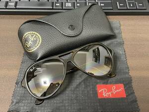 1 иен ~ # прекрасный товар # Ray-Ban RayBan RB4125-F CATS5000 710/51 2N солнцезащитные очки очки очки женский мужской оттенок коричневого # стоимость доставки супер-скидка 520 иен 