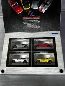 TOMICA LIMITED TOYOTA 2000GT 4MODELS TOMY 未使用 経年保管品 箱に擦れ ヤケ 汚れ 有 中は綺麗