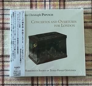 ペプーシュの協奏曲・序曲さまざま　～十八世紀ロンドン、演奏会生活の幕開け～　ティクル・フィドル・ジェントルメン音楽協会