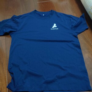 mont-bell　ＷＩＣ.T 高山のイワヒバリ ネイビー　М　モンベル Tシャツ