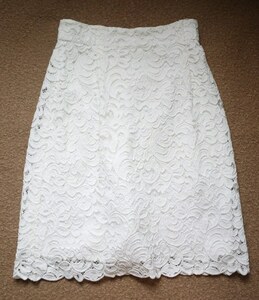 [ prompt decision / super-beauty goods ] Strawberry Fields (Strawberry Fields) race skirt white M