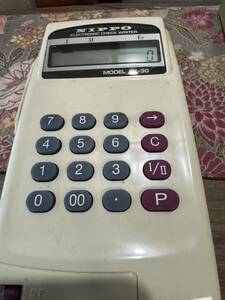 NIPPO 電子チェックライター FX-30 ニッポ ELECTRONIC CHECK WRITER 