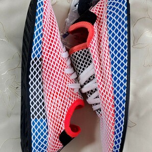 新品 ディーラプト ランナー 27.0cm DEERUPT RUNNER オレンジ/ブルー 定価14,040円 オリジナルス adidas Originals の画像3