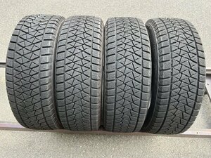 【中古】【スタッドレスタイヤ】225/65R17 102Q 18年製　ブリヂストン ブリザック　DM-V2　(4本セット) 　TG-T105