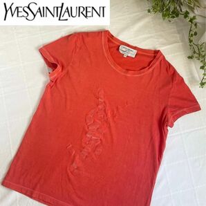 【Yves Saint Laurent】イヴサンローラン　YSLビックロゴTシャツ