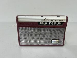  rare Vintage [NEC (1961 year )7 stone transistor radio NT-730] Showa Retro antique 