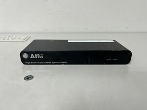 B AIM エイム電子　HDMI SPLITTER スプリッター P1400　HDMI 分配器　1 in / 4 out　