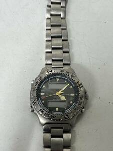 ◆ エルジン FK-935-C ブラック クオーツ メンズ 腕時計 