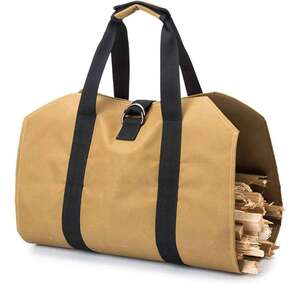 Сумка для дрова сумки складная сумка для лагеря бревенчатая рука рука камин