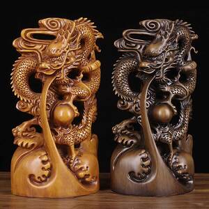 5. attaching day 10% off [ chinese quince ] dragon god tree water dragon wooden black . chinese quince sculpture 50cm feng shui 4ps.@ nail ornament better fortune love .. love money present .. thing dragon sphere 