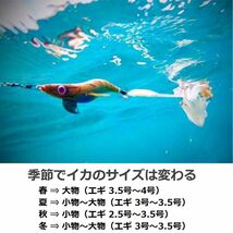 エギング 10本 エギケース イカ釣り エギ 2.5号 釣り 仕掛け ルアー 釣具 夜光 ルアー 疑似餌 烏賊_画像2