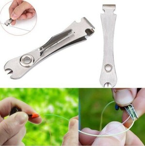  fishing fly fishing lure accessories 3 position Clipper knot tool hook I through . tongs lure 