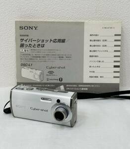 ◇【通電確認済み】SONY DSC-L1 ソニー サイバーショット コンパクトデジタルカメラ バッテリー等付属 現状品◇