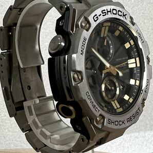 ◯【稼働品】CASIO カシオ G-SHOCK GST-B100 Gショック タフソーラー モバイルリンク 箱付き ◯の画像4