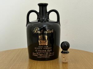 ◆【未開栓】BALLANTINE'S 17年 VERY OLD バランタイン ベリー オールド スコッチ ウイスキー 陶器ボトル 保管品◆