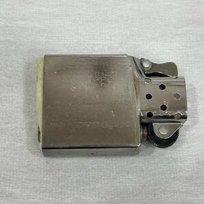 ◯【着火動作未確認】ZIPPO ジッポー STERLING SILVER スターリング シルバー プレーン 火花確認済 箱付き 保管品◯の画像8