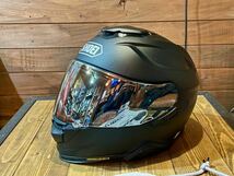 中古 SHOEI ショウエイ GT-Air2 人気のマットブラック Lサイズ シールドおまけ付き フルフェイスヘルメット 程度良好 GT-AirⅡ 美品_画像1