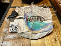 中古 SHOEI ショウエイ GT-Air2 人気のマットブラック Lサイズ シールドおまけ付き フルフェイスヘルメット 程度良好 GT-AirⅡ 美品_画像9