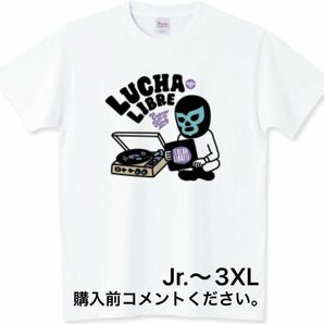 プロレス Tシャツ DJ ヒップホップ レコード マスクマン チャンピオン ミル･マスカラス ルチャ ロンT パーカー スウェット