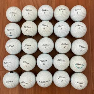 タイトリスト PRO V1 ☆ロストボール 25個