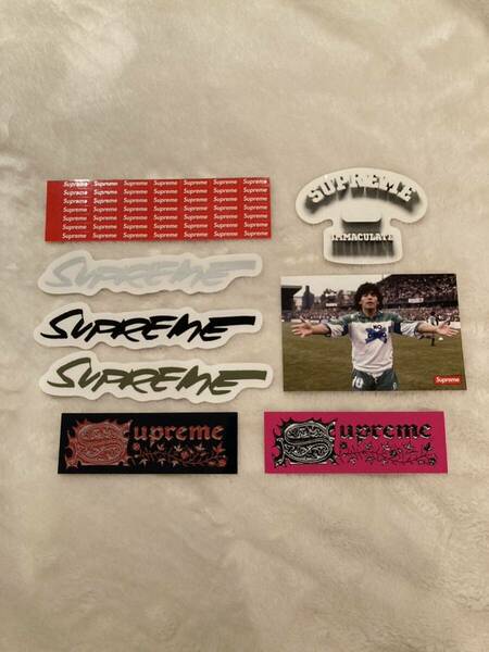 Supreme 24SS ノベルティー ステッカー 8枚 mini box logo シュプリーム ボックスロゴ Futura sticker 