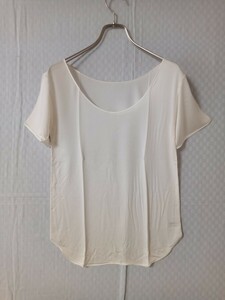 6358　★★　Tea　Drop　シルク半袖インナー　サイズM　新品