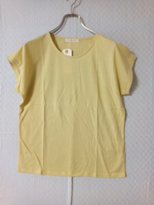 5477　★★　Chocolraffine　半袖Tシャツ　サイズM　イエロー系　定価2990円　新品