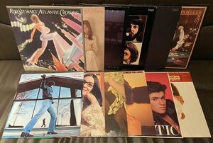 70,80 period POP ROCK record 12 sheets set sale linda ronstadt beatles elton john other 