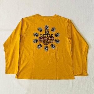 LAUNDRY　LITTLE INDIAN　長袖 ロング プリント Tシャツ　イエロー系　MEDIUM　133-99011