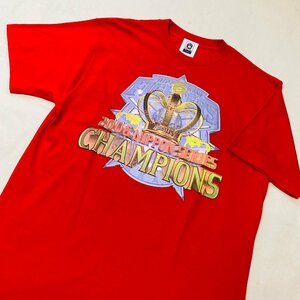 日本ハムファイターズ　2006 日本シリーズ　優勝記念 プリント Tシャツ　レッド/赤　L