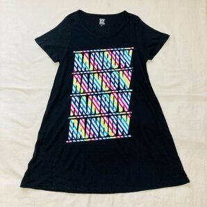 Design Tshirts Store Graniph RAINBOW プリント Tシャツ ブラック/黒 Fの画像5