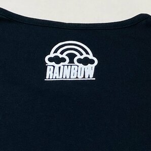 Design Tshirts Store Graniph RAINBOW プリント Tシャツ ブラック/黒 Fの画像7