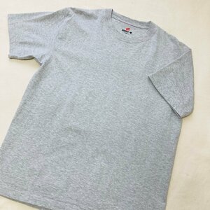 Hanes　BEEFY-T　無地　Tシャツ　グレー　L/G（42-44）　H5180