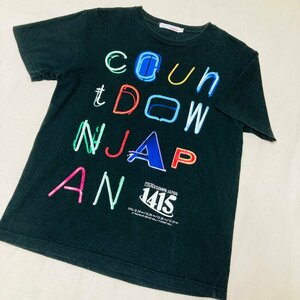 rockin'on　COUNT DOWN JAPAN　1415　イベント プリント Tシャツ　ブラック/黒　S