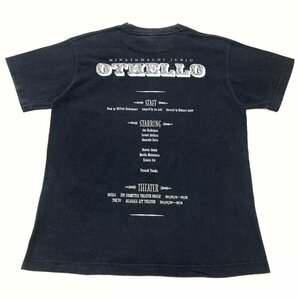 港町純情オセロ　MINATOMACHI JUNJO　OTHELLO　ロゴ　プリント　Tシャツ　ブラック/黒　Small